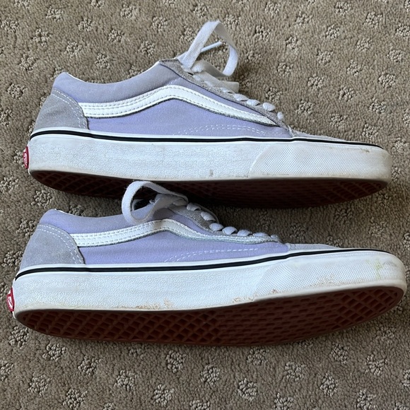 Vans Lace Up Old Skool Purple Shoes Women’s Size 9 Men’s Size 7.5 - Picture 5 of 10